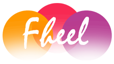 Fheel advertising logo